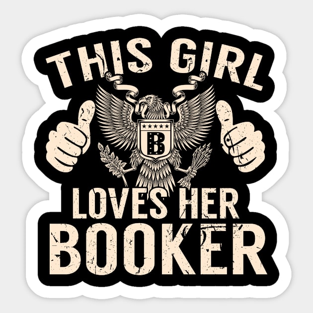 BOOKER Sticker by Jeffrey19988